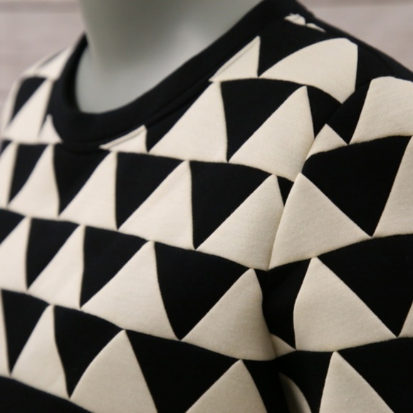 Valentino Sweatshirt Patchwork Techno Jersey - Picture 3 of 7